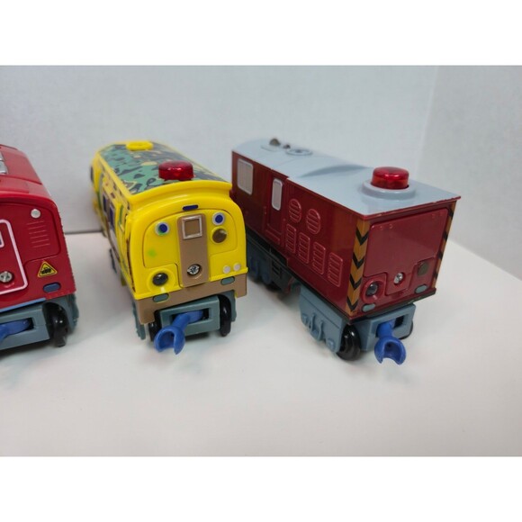 Chuggington Lot Of 8 Learning Curve 2010 Interactive Trains - Untested - Picture 14 of 16